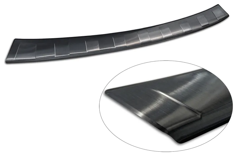 GRAPHIT Edelstahl Ladekantenschutz passend für Ford Tourneo Courier II ab 07/2023