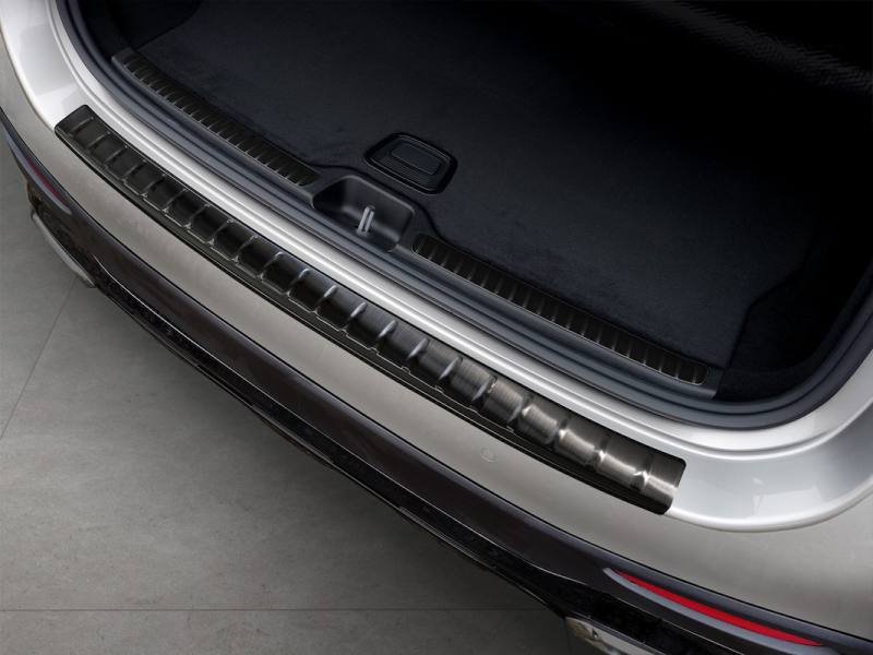 Avisa Protection Seuil Arrière Inox Noir Mercedes GLC II (X254) 2022+ - Style Ribs
