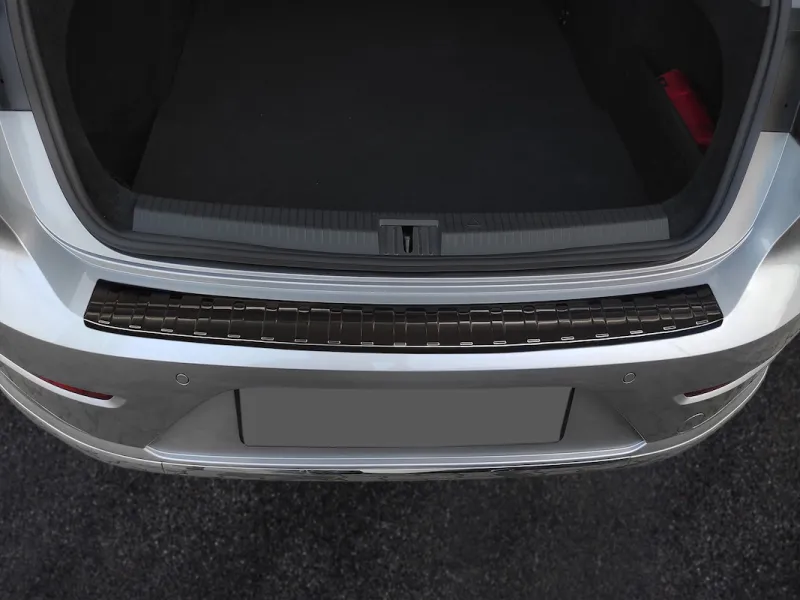 GRAPHIT Edelstahl schwarz Ladekantenschutz passend für VW Arteon Kombi ab 6/2020