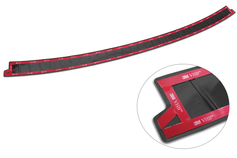 GRAPHIT Ladekantenschutz Edelstahl schwarz passend für Dacia Jogger ab 03/2022