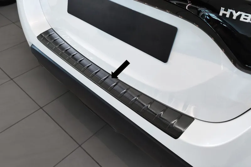 GRAPHIT Ladekantenschutz Edelstahl passend für Mazda 2 IV Hybrid ab 03/2022