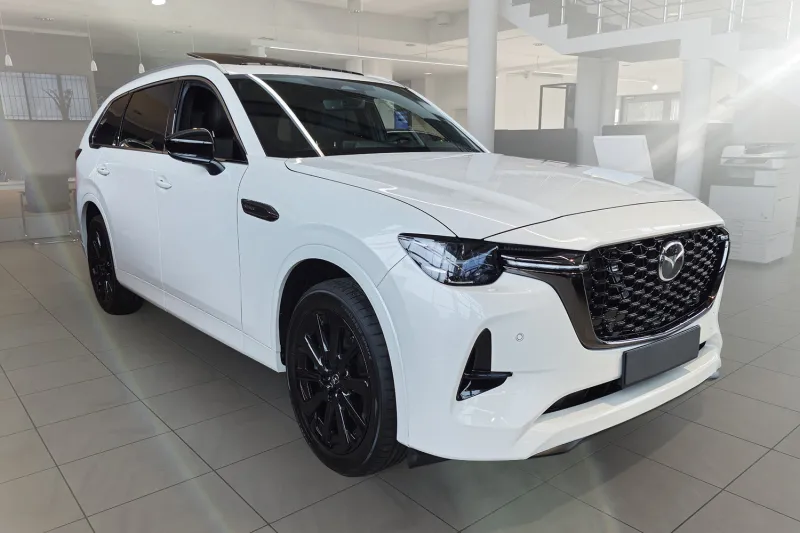 GRAPHIT Ladekantenschutz Edelstahl passend für Mazda CX-80 ab 2024