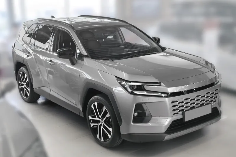 GRAPHIT Ladekantenschutz Edelstahl passend für Toyota RAV4 VI. ab 02/2026