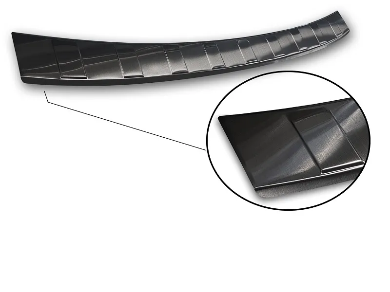 GRAPHIT Ladekantenschutz Edelstahl passend für Volvo V60 2. Generation ab 2/2018