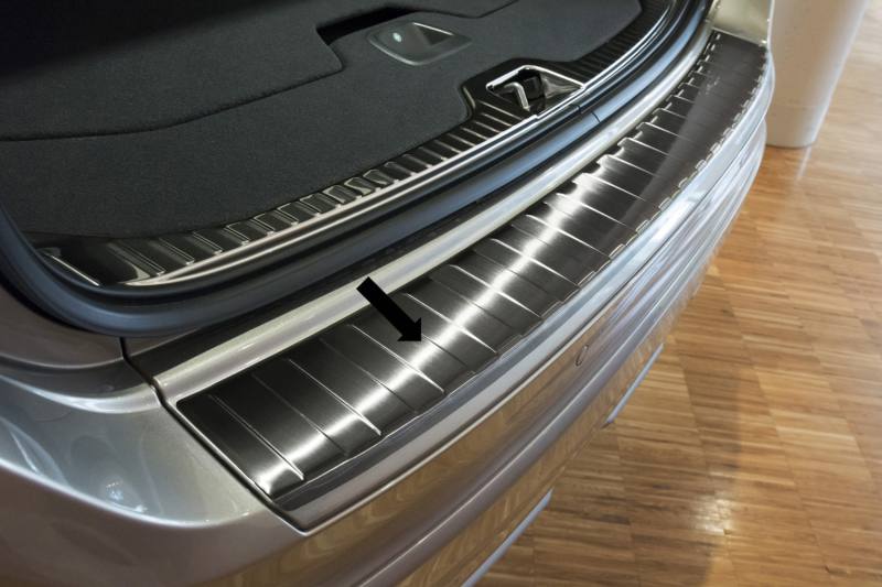 Premium Edelstahl Ladekantenschutz Schutz Für Volvo XC60 Facelift