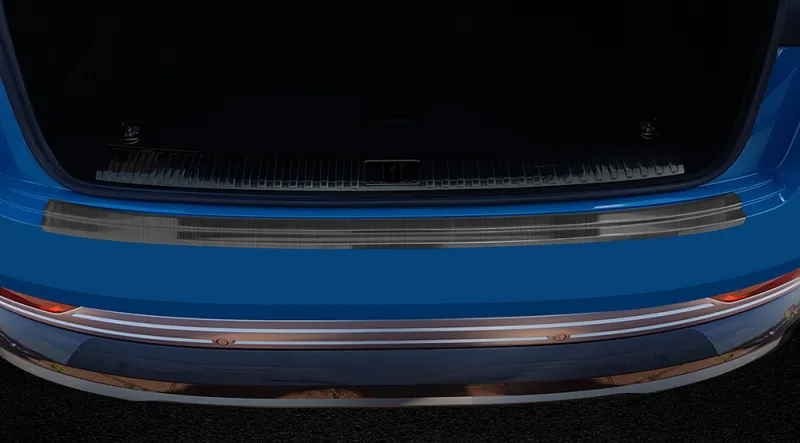 GRAPHIT Ladekantenschutz Edelstahl passend für Audi Q8 e-tron SUV (GE) ab 9/2018