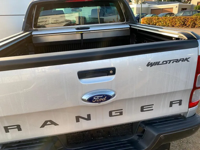 RGM® Heckklappenschutzleiste ABS schwarz passend für Ford Ranger ab 2/2016