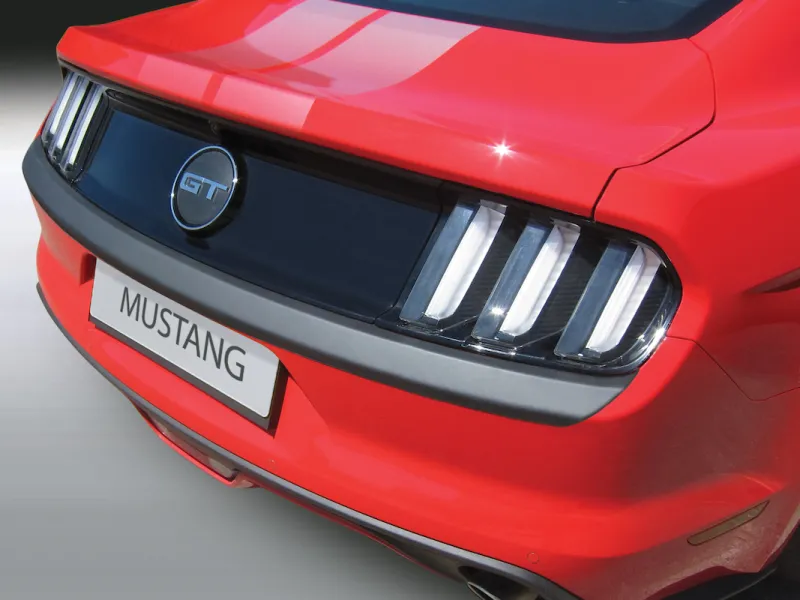 RGM® Ladekantenschutz ABS schwarz passend für Ford USA Mustang 1/2015-12/2017 groß