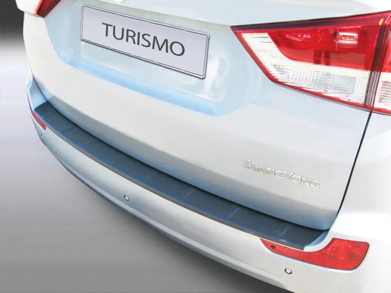 RGM® Ladekantenschutz ABS schwarz passend für Ssangyong Turismo ab 9/2013 gerippt