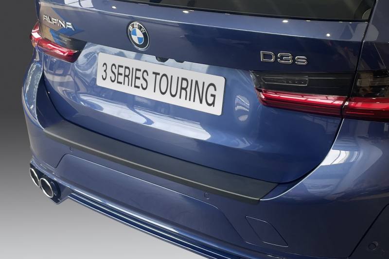 Luxshield Ladekantenschutz Folie Für BMW 3er Touring 7 (VII) G21 I 2019-2022 - Stoßstangenschutz, Kratzschutz, Lackschutzfolie - Carbon Schwarz