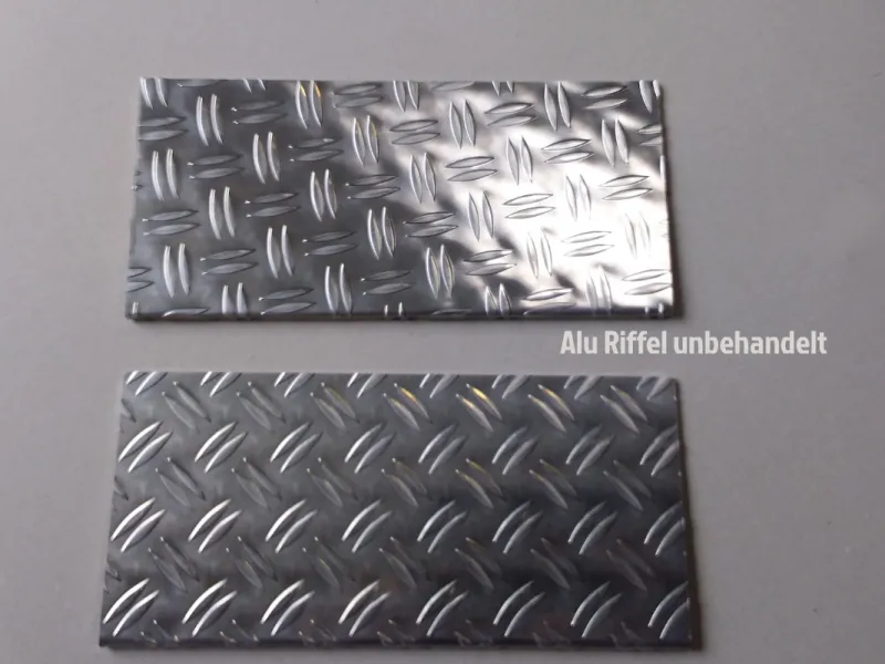 Trittschutzblech-Set (2) Alu Riffel passend für Fiat Ducato 3 ab 2006