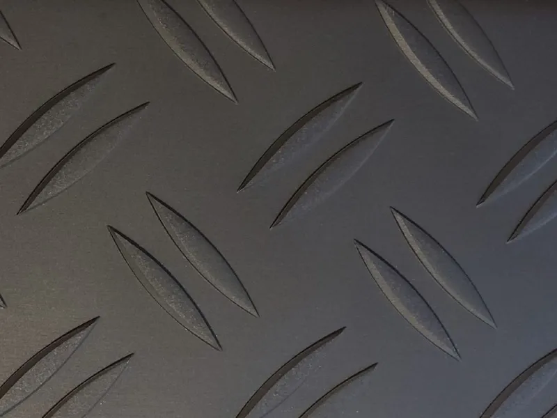 Trittschutzblech-Set (2) Alu Riffel schwarz passend für Mercedes V-Klasse 447 ab 2014+2019