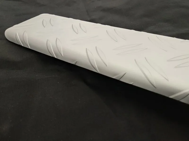 Trittschutzblech-Set (3) Alu Riffel matt passend für VW T5/T6/T6.1 ab 2003