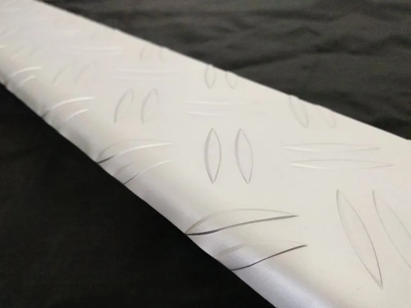 Trittschutzblech-Set (4) Alu Riffel matt passend für VW T5/T6/T6.1 ab 2003