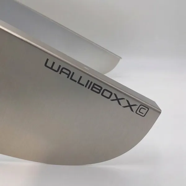 Wallbox-Schutzdach walliiBoxx© Alu Riffel | ohne Rundaussparung | Größe 2