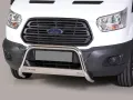 Frontbügel mit Querplatte Edelstahl Ø 63mm passend für Ford Transit 2014 - 2024 Frontbügel mit Querplatte Edelstahl Ø 63mm passend für Ford Transit 2014 - 2024
