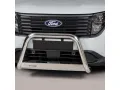 Frontbügel mit Querplatte Edelstahl Ø 63mm passend für Ford Transit Courier II ab 2024 Frontbügel mit Querplatte Edelstahl Ø 63mm passend für Ford Transit Courier II ab 2024