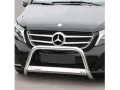 Frontbügel mit Querplatte Edelstahl Ø 63mm passend für Mercedes V-Klasse 2014 - 2020 Frontbügel mit Querplatte Edelstahl Ø 63mm passend für Mercedes V-Klasse 2014 - 2020