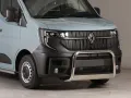 Frontbügel mit Querplatte Edelstahl Ø 63mm passend für Renault Master IV ab 2024 Frontbügel mit Querplatte Edelstahl Ø 63mm passend für Renault Master IV ab 2024