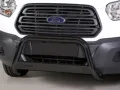 Frontbügel mit Querplatte Edelstahl schwarz Ø 63mm passend für Ford Transit 2014 - 2024