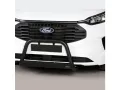 Frontbügel mit Querplatte Edelstahl schwarz Ø 63mm passend für Ford Transit Custom PHEV ab 2024 Frontbügel mit Querplatte Edelstahl schwarz Ø 63mm passend für Ford Transit Custom PHEV ab 2024