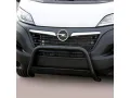 Frontbügel mit Querplatte Edelstahl schwarz Ø 63mm passend für Opel Movano C 2022 - 2024 Frontbügel mit Querplatte Edelstahl schwarz Ø 63mm passend für Opel Movano C 2022 - 2024
