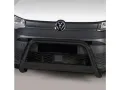 Frontbügel mit Querplatte Edelstahl schwarz Ø 63mm passend für VW Caddy Cargo 5 ab 2020 Frontbügel mit Querplatte Edelstahl schwarz Ø 63mm passend für VW Caddy Cargo 5 ab 2020