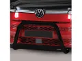 Frontbügel mit Querplatte Edelstahl schwarz Ø 63mm passend für VW T7 Multivan MPV ab 2022 Frontbügel mit Querplatte Edelstahl schwarz Ø 63mm passend für VW T7 Multivan MPV ab 2022