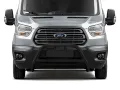 Frontbügel mit Querstange Edelstahl schwarz Ø 70 mm passend für Ford Transit 2014 - 2024 Frontbügel mit Querstange Edelstahl schwarz Ø 70 mm passend für Ford Transit 2014 - 2024
