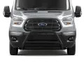 Frontbügel mit Querstange Edelstahl schwarz Ø 70 mm passend für Ford Transit ab 2024 Frontbügel mit Querstange Edelstahl schwarz Ø 70 mm passend für Ford Transit ab 2024