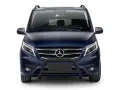 Frontbügel mit Querstange Edelstahl schwarz Ø 70 mm passend für Mercedes Vito 2020 - 2024 Frontbügel mit Querstange Edelstahl schwarz Ø 70 mm passend für Mercedes Vito 2020 - 2024