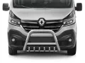 Frontbügel mit Unterfahrschutz Edelstahl Ø 70 mm passend für Renault Trafic III 2014 - 2022