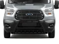 Frontbügel mit Unterfahrschutz Edelstahl schwarz Ø 70 mm passend für Ford Transit 2014 - 2024