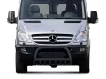 Frontbügel mit Unterfahrschutz Edelstahl schwarz Ø 70 mm passend für Mercedes Sprinter 2006 - 2018 Frontbügel mit Unterfahrschutz Edelstahl schwarz Ø 70 mm passend für Mercedes Sprinter 2006 - 201...