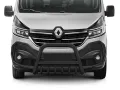 Frontbügel mit Unterfahrschutz Edelstahl schwarz Ø 70 mm passend für Renault Trafic III 2014 - 2022 Frontbügel mit Unterfahrschutz Edelstahl schwarz Ø 70 mm passend für Renault Trafic III 2014 - 20...