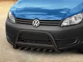 Frontbügel mit Unterfahrschutz Edelstahl schwarz Ø 70 mm passend für VW Caddy 2010 - 2021 Frontbügel mit Unterfahrschutz Edelstahl schwarz Ø 70 mm passend für VW Caddy 2010 - 2021