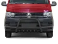 Frontbügel mit Unterfahrschutz Edelstahl schwarz Ø 70 mm passend für VW T6 2015 - 2019 Frontbügel mit Unterfahrschutz Edelstahl schwarz Ø 70 mm passend für VW T6 2015 - 2019