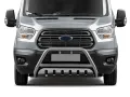 Frontbügel mit Unterfahrschutzplatte Edelstahl Ø 70 mm passend für Ford Transit 2014 - 2024 Frontbügel mit Unterfahrschutzplatte Edelstahl Ø 70 mm passend für Ford Transit 2014 - 2024