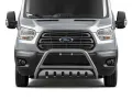 Frontbügel mit Unterfahrschutzplatte Edelstahl Ø 70 mm passend für Ford Transit ab 2024 Frontbügel mit Unterfahrschutzplatte Edelstahl Ø 70 mm passend für Ford Transit ab 2024