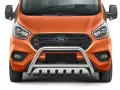 Frontbügel mit Unterfahrschutzplatte Edelstahl Ø 70 mm passend für Ford Transit Custom 2018 - 2023 Frontbügel mit Unterfahrschutzplatte Edelstahl Ø 70 mm passend für Ford Transit Custom 2018 - 202...