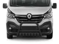 Frontbügel mit Unterfahrschutzplatte Edelstahl schwarz Ø 70 mm passend für Renault Trafic III 2014 - 2022 Frontbügel mit Unterfahrschutzplatte Edelstahl schwarz Ø 70 mm passend für Renault Trafic III 201...