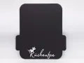Gleitbrett für KitchenAid® mit Griffen Alu schwarz matt robust KÜCHENFEE