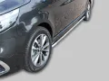 Schwellerrohr Set Edelstahl poliert gebogen passend für Mercedes V-Klasse 447 ab 2014 (L1/L2)