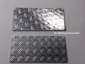 Trittschutzblech-Set (2) Alu Riffel passend für Fiat Ducato 3 ab 2006