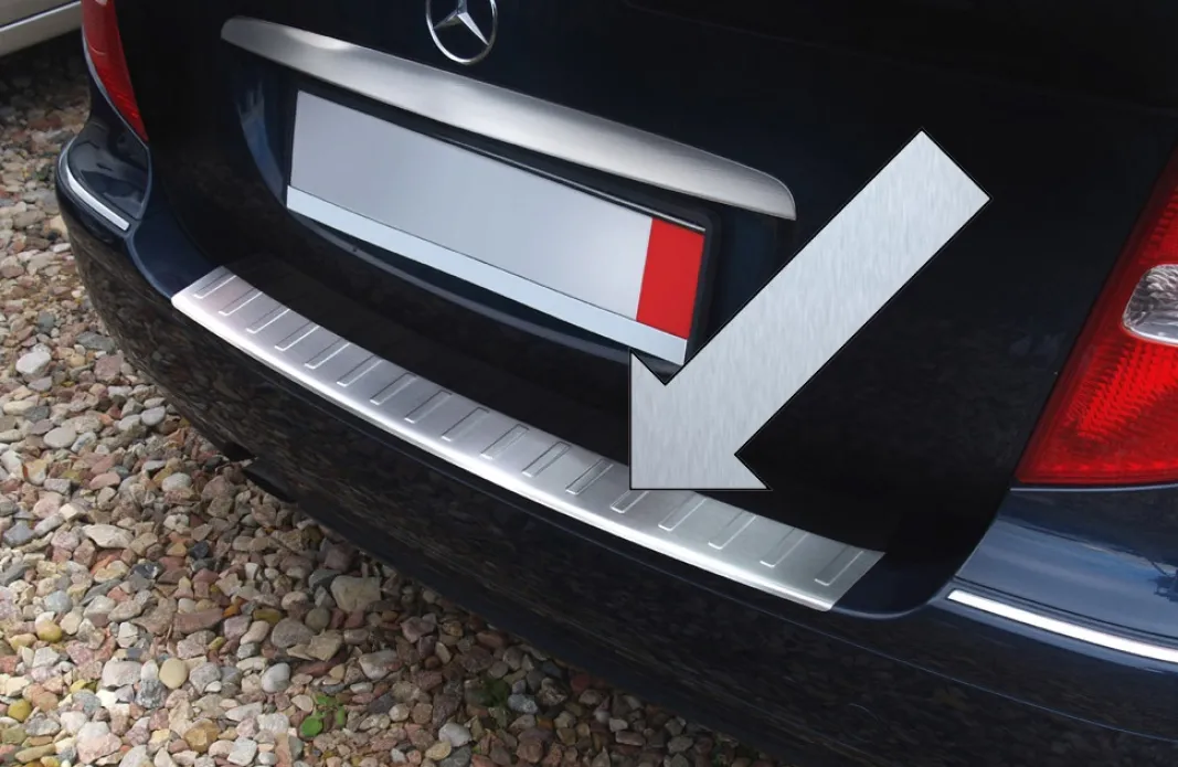 Ladekantenschutz V2A silber passend für Mercedes A-Klasse W169