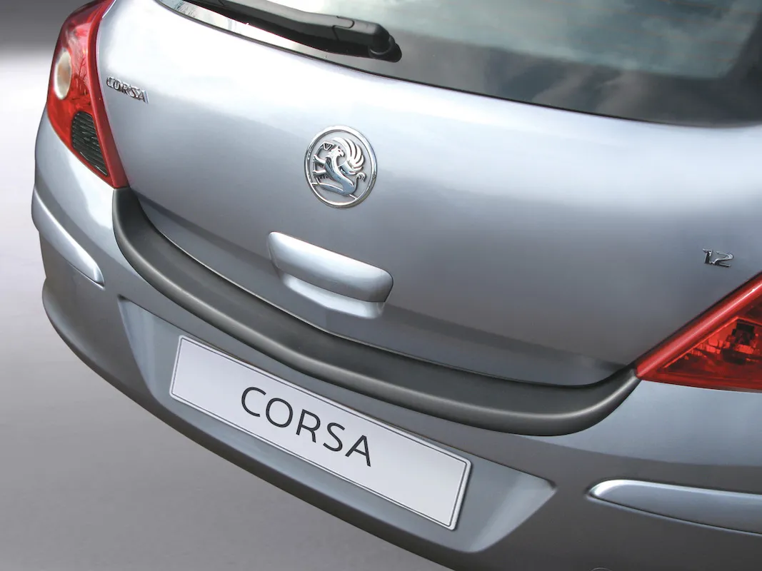 Ladekantenschutz ABS schwarz passend für Opel Corsa D (3-Türer)