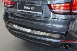Ladekantenschutz Edelstahl mit Abkantung passend für BMW X5 F15 ab 2013