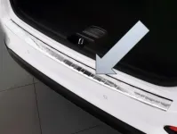 Ladekantenschutz Edelstahl mit Abkantung passend für Kia Sorento III Facelift ab Bj. 2017