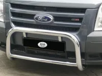 Frontbügel mit Unterfahrschutz - Hauptrohr Ø 70mm passend für Ford Transit 2006 bis 2013