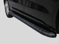Trittbrett Alu/ABS schwarz passend für Ford Transit Custom ab 2012+2018 L1 Grip